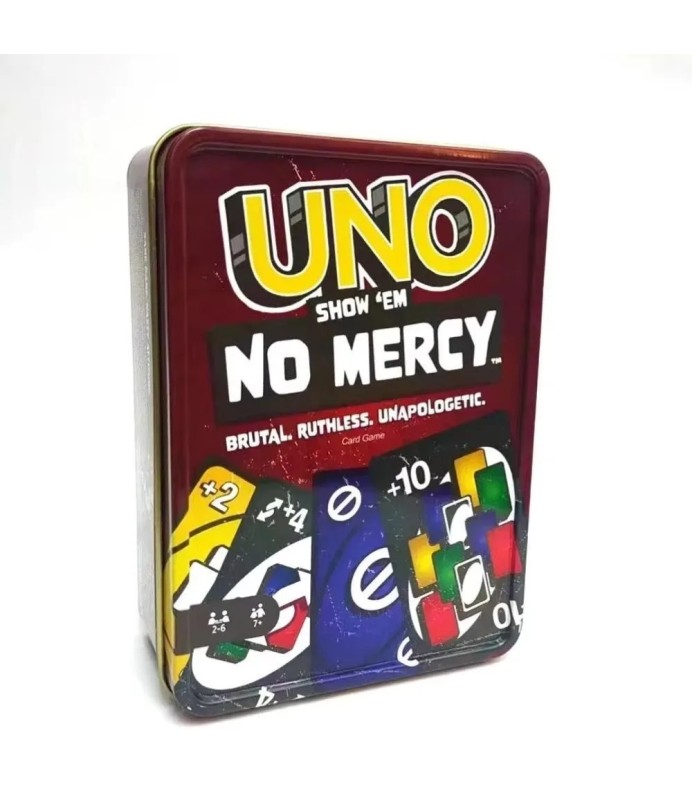 UN FLIP Juegos de mesa UNO juego de cartas uno No misericordia Super